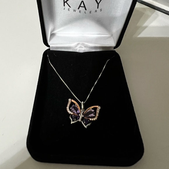 Kay butterfly necklace! - Picture 3 of 4
